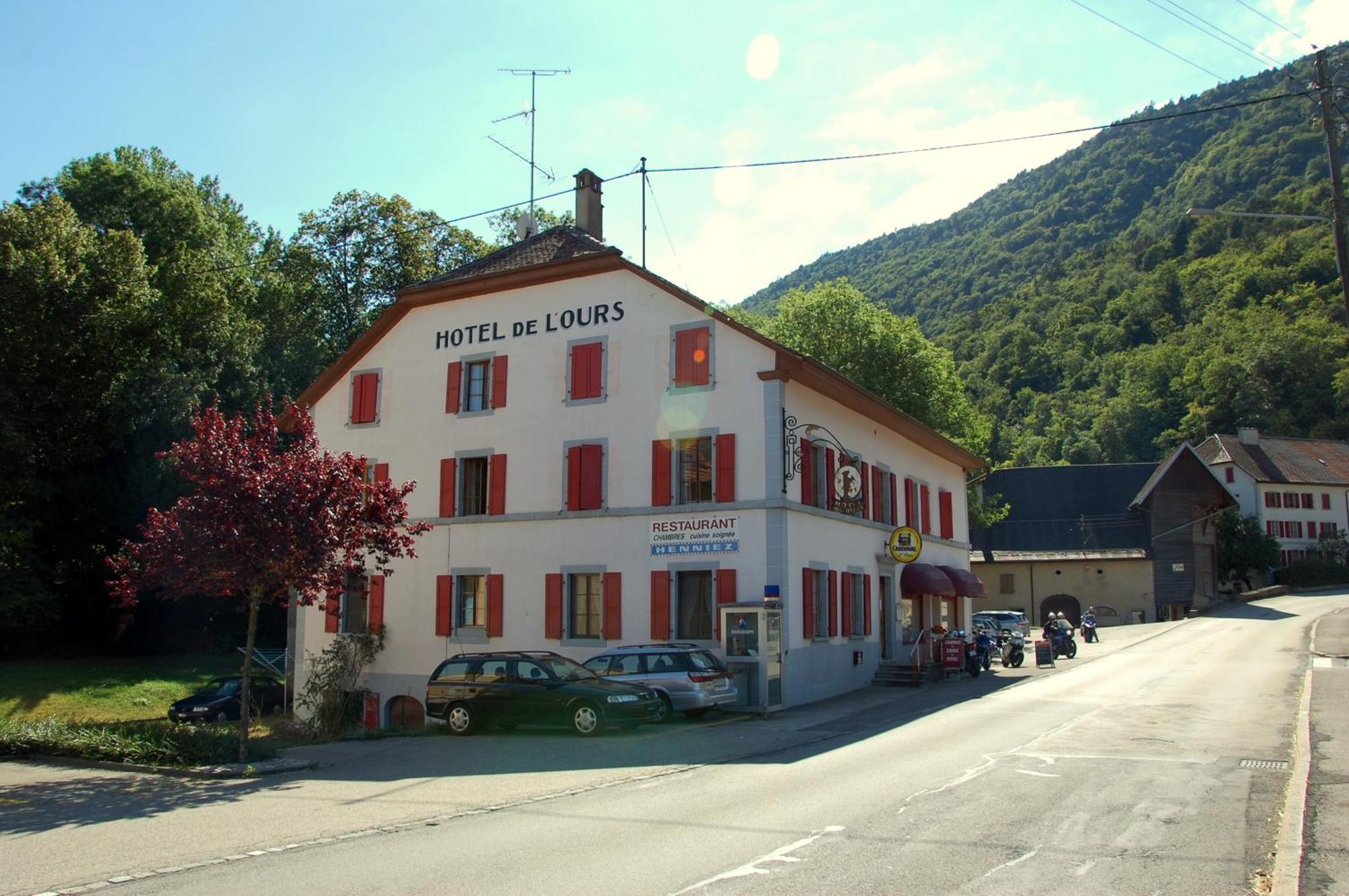 Hotel De L'Ours Vuiteboeuf Exterior foto